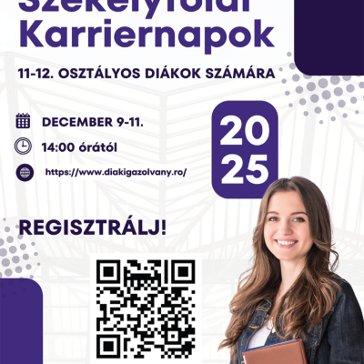 VII. Székelyföldi Karrier Napok plakát